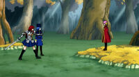 Erza and Juvia ready to fight Meredy