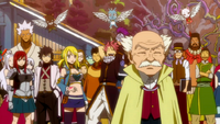 Fairy Tail's farewell to the legionnaires