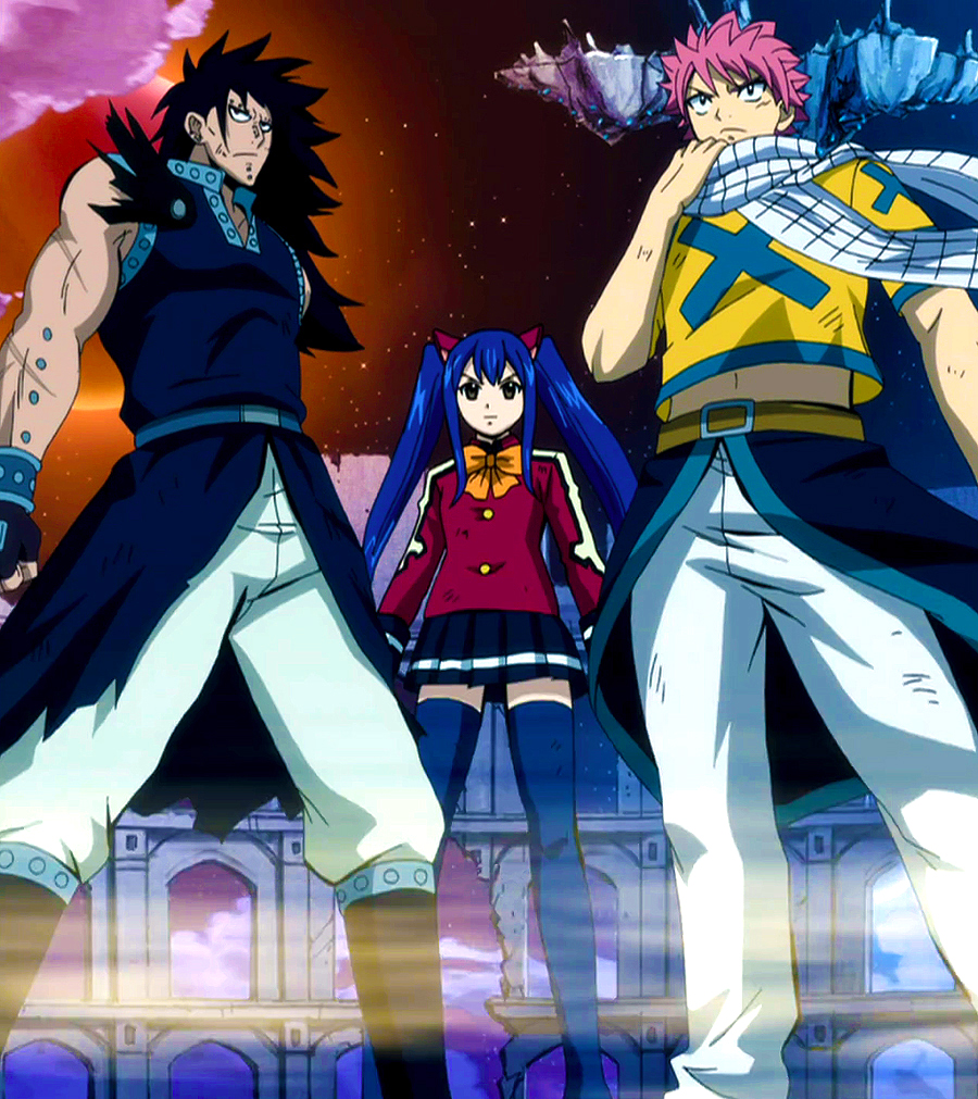 FAIRY TAIL - ALL DRAGON FORCE TRANSFORMATIONS! 