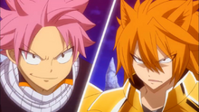 Natsu Enfrenta a Leo