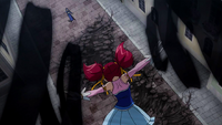 Juvia attacked by Sherria