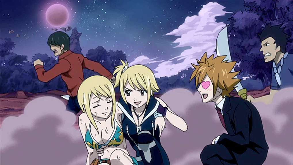 fairy tail lucy x loke