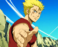 Let's hold hands with Laxus