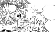 Mavis se encuentra con Zeref en el lago