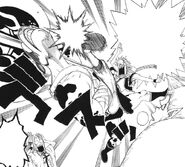 Taurus knocked out by Natsu