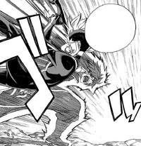 Jellal strikes Racer