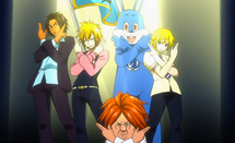 Equipo de Blue Pegasus anime