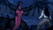 Gajeel vs. Dragón Oscuro