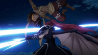 Erza fights Ajeel