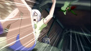 Lisanna beaten by Erza