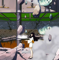 Ultear destroying the Council building