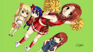 Episode 230 - Flare Corona, Lucy Heartfilia, Plue, Erza Scarlet and Wendy Marvell