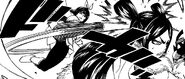 Minerva kicked by Kagura