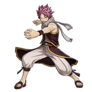 Natsu's appearance in Fairy Tail (Video Game)