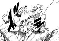 Natsu finds the Deodorant Lacrima