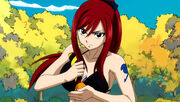 Erza with flare