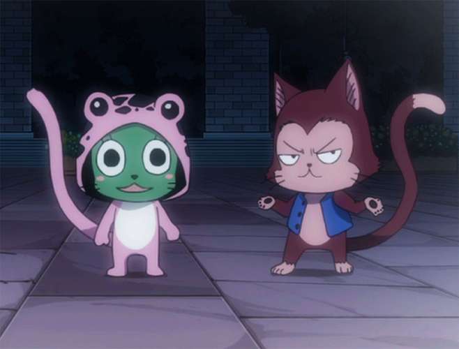 fairy tail frosch and rogue