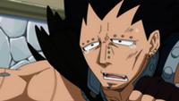 Gajeel being dramatic