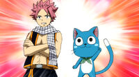 Natsu and Happy team up for S-Class Trial