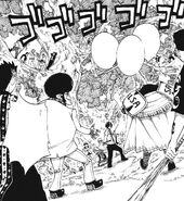 Gray and Natsu are ambushed by Mages of the Naked Mummy Guild