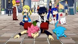 Equipo natsu llega a crocus
