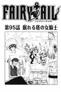 Lucy on the cover of Chapter 95