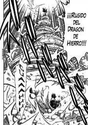 Gajeel ataca a lily
