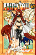 Erza on the cover of Volume 60