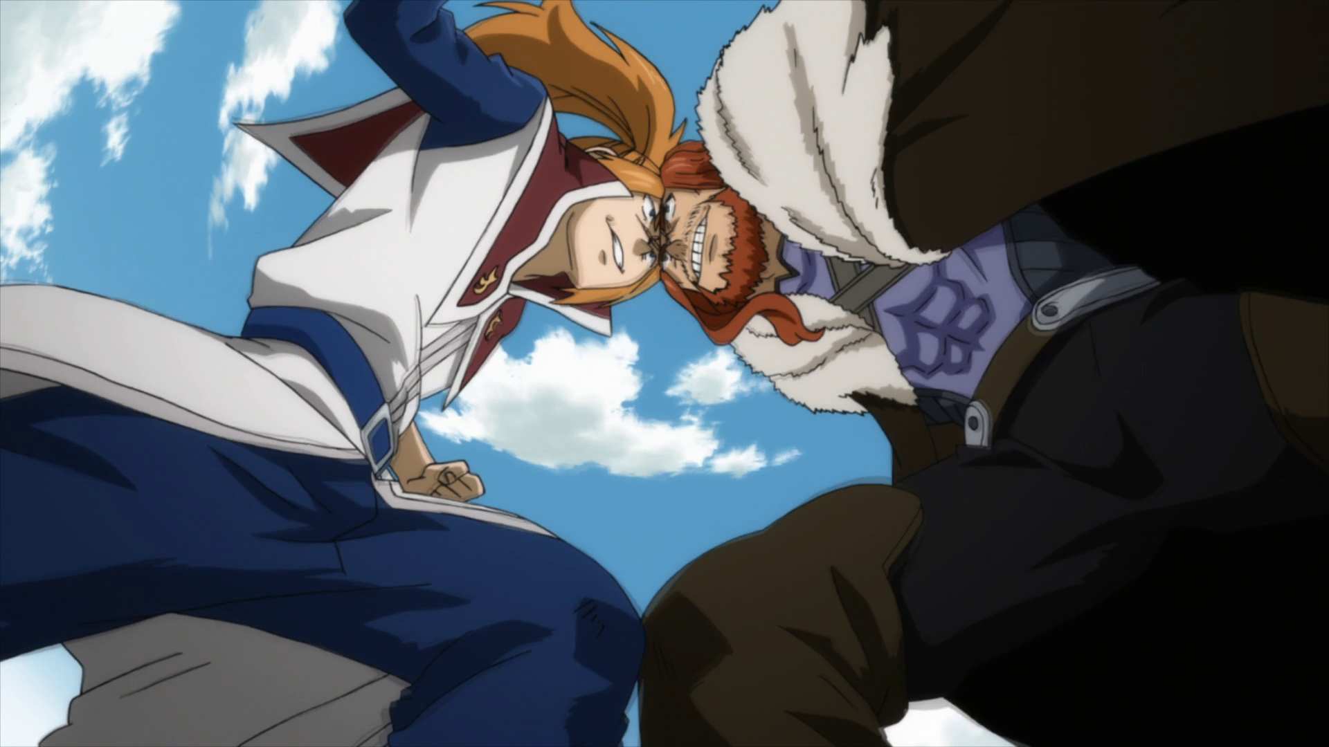 fairy tail gildarts vs natsu