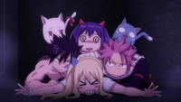 Natsu and others barge in