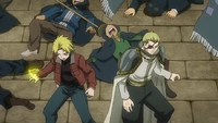 Yuri and Precht vs. Blue Skull