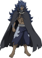 Acnologia's appearance in the Fairy Tail Anime 2018