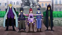 Team Fairy Tail not moving