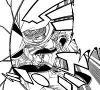 Natsu Defeating Kama