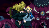 Imitatia stabbed Lucy