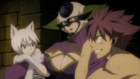 Natsu and Lisanna capture Kyôka