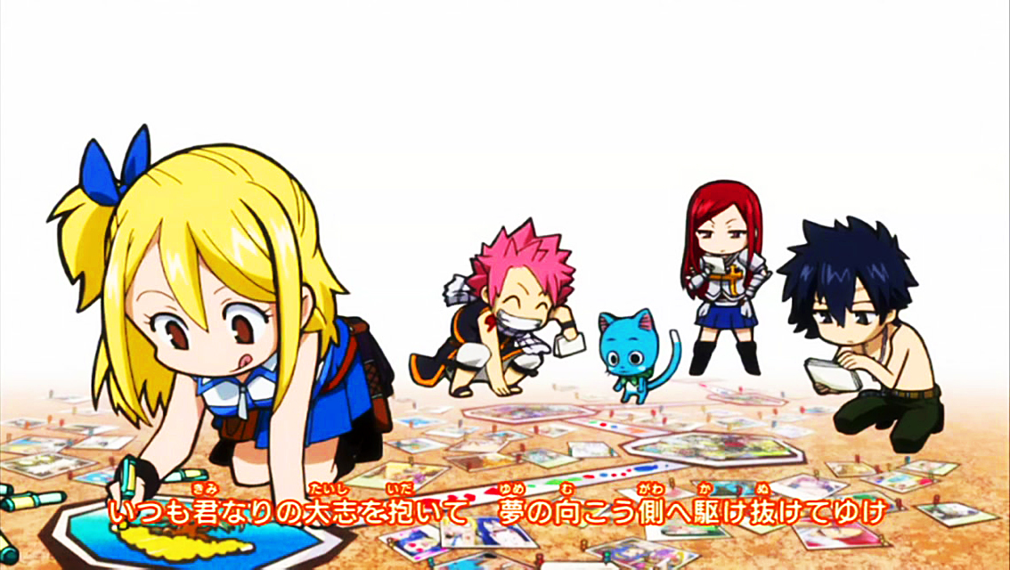 Fairy Tail Opening and Endings