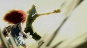 Rob protege a Erza