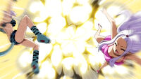 Azuma blasts Mirajane and Lisanna