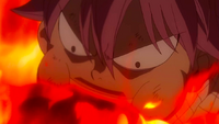 Natsu devours Atlas' flames