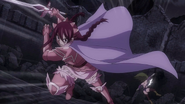 Erza cuts through Kyôka