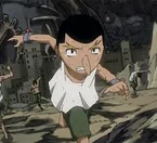 Joven Racer corriendo