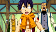 Macao sees the core Fairy Tail Mages return