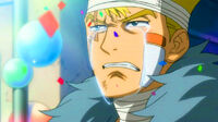 Laxus cries