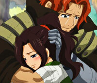 Gildarts hugs Cana (Close Up)