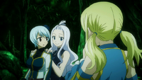 Mirajane compares Yukino to Lisanna