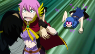 Meredy chased by Juvia