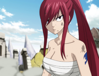 Erza ready for the final fight