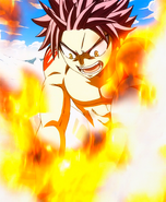 Natsu's Fire Dragon's Wing Attack