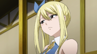 Lucy thinks about Natsu's whereabouts